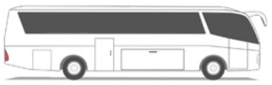 autobus 35 bis 55 Sitzpl�tzen
